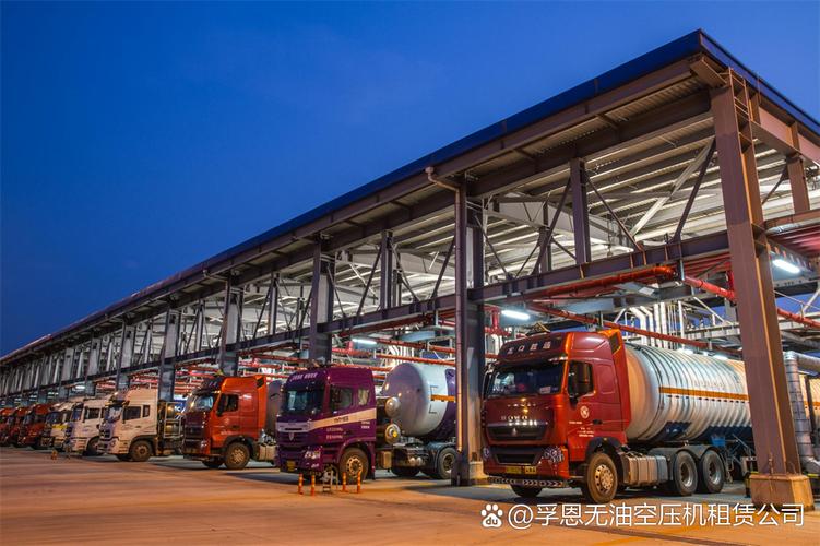 lng 工厂建设时,租赁无油空压机可节省资金,享受专业服务,还能随时